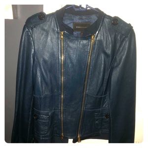 Authentic BCBG Maxazria Leather Jacket Size M